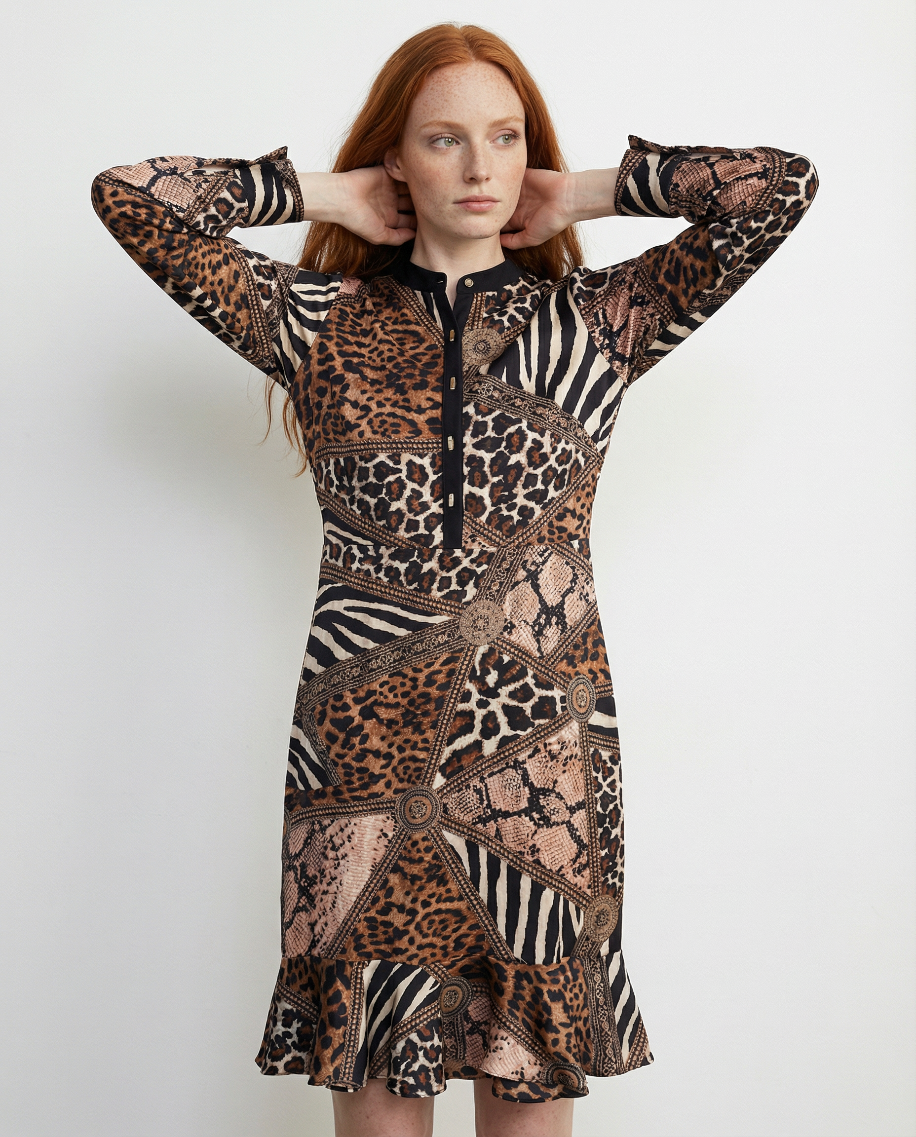 VESTIDO SIRENA MACULATO